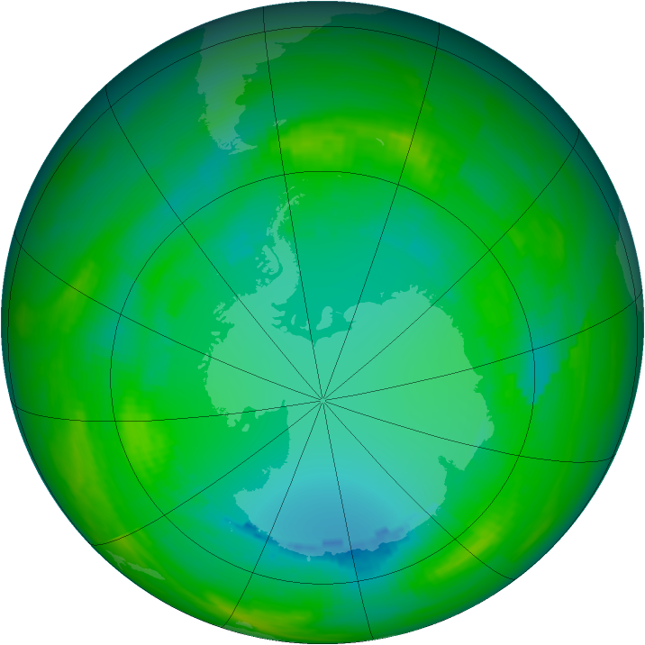 Ozone Map 1979-08-10